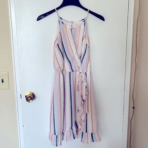 Multicolor Ruffle Dress